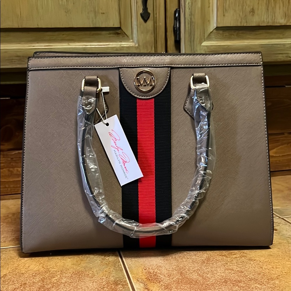 Marilyn Monroe Tan purse/tote